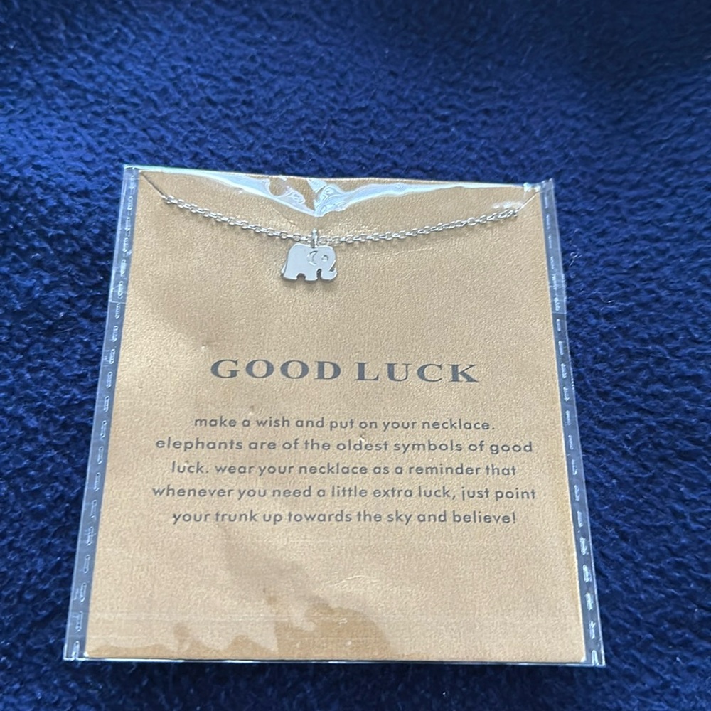 Elephant necklace